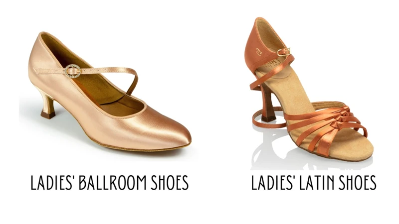 Types Of Ballroom Dance Shoes